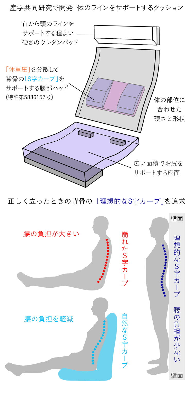 ZAGUN フレックスチェア 椅子 チェア フレックス 座イス フロアチェア リクライニング(代引不可)