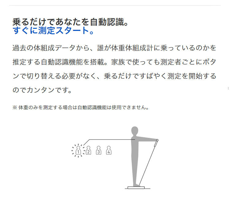 オムロン 体組成計 カラダスキャン HBF-702T 体重計 部位別 部位別測定 四肢計測 オムロンコネクト 自動認識 体調管理