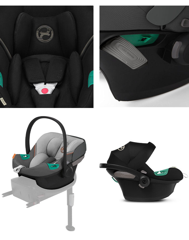 CYBEX サイベックス エイトン S2 アイサイズ チャイルドシート 正規品 3年保証 Aton S2 i-Size 新生児~18ヶ月まで ベビーシート カーシート ゴールドライン 回転式 子供 自動車 カー用品(代引不可)