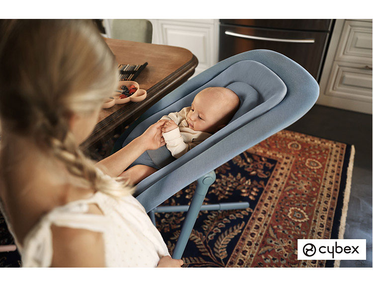 Cybex サイベックス ゴールド バウンサー 新生児から3歳ごろまで ゴールド レモチェア Click&Ford クリック&フォールド 装着可能 bouncer ゆりかご 2年保証