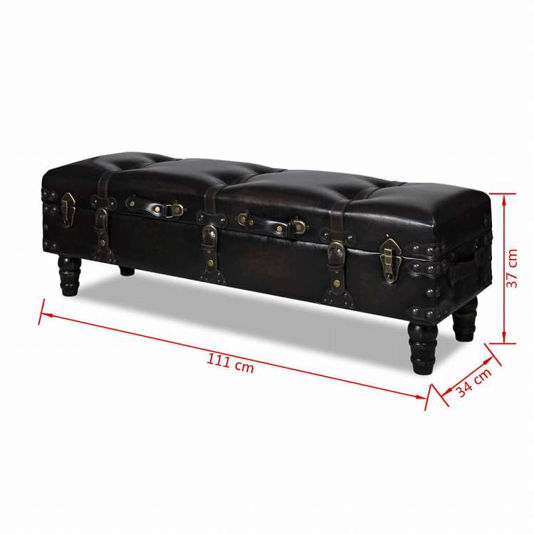 vidaXL ロング収納ベンチ ブラウン家具 ベンチ 倉庫・通路用ベンチ(代引不可)