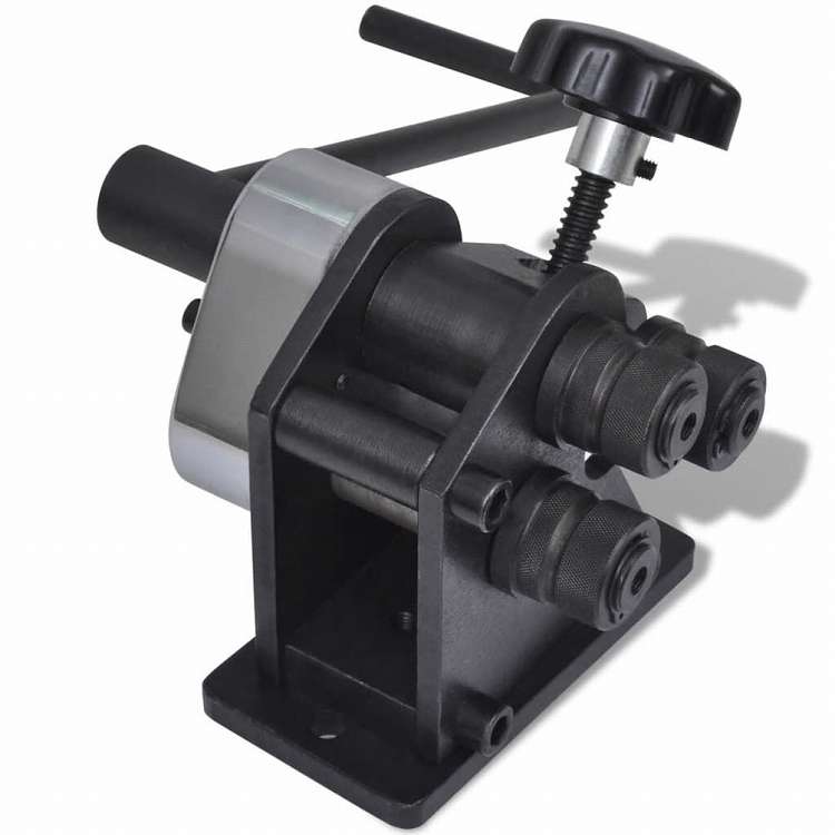 vidaXL 手動 ロール式 パイプ曲げ機ハードウェア ツール パイプ・バーベンダー(代引不可)