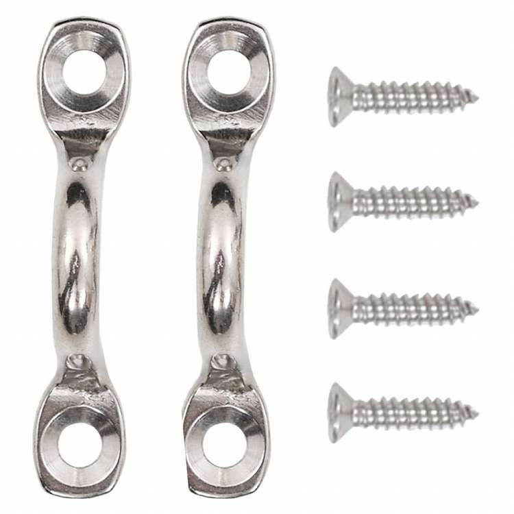 vidaXL ビミニトップ ストラップ 2点 ファブリック&ステンレススチール自動車&部品 自動車部品&アクセサリー ウォータークラフトパーツ&アクセサリ(代引不可)