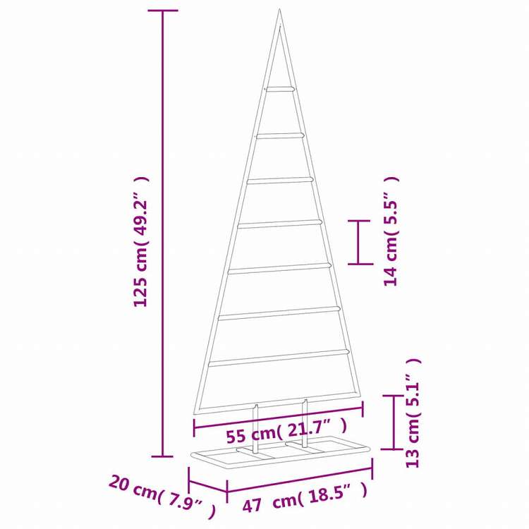 vidaXL 金属製クリスマスツリー デコレーション用 ブラック 125cmホーム&ガーデン デコレーション シーズン&ホリデーデコレーション クリスマスツリー(代引不可)