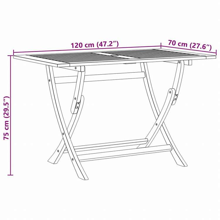 vidaXL ガーデンダイニング5点セット クリームホワイト ファブリック&無垢材家具 アウトドア家具 屋外家具セット(代引不可)