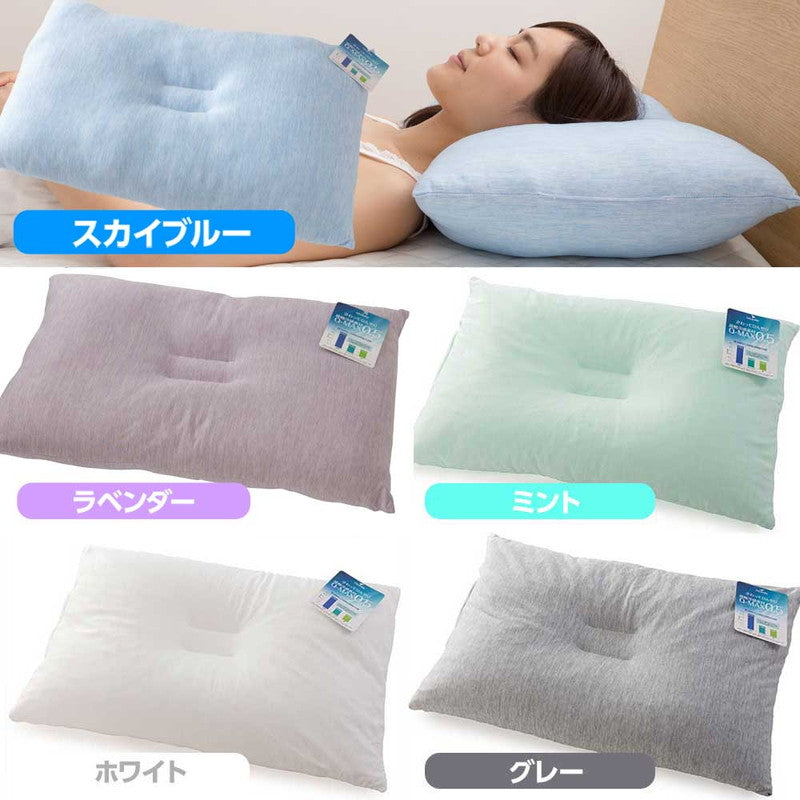 接触冷感洗える枕43×63Q-MAX0.5PP綿わた冷却省エネエコひんやりクールピロー寝具まくら枕本体【ポイント10倍】【送料無料】