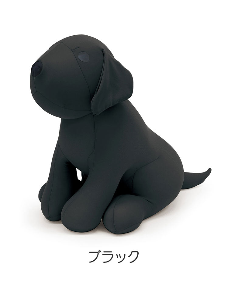 MOGU(R) おすわりラブラ MOGU モグ パウダービーズ へたりにくい クッション ビーズクッション ラブラドールレトリバー 犬 子供用 クッション 抱き枕 かわいい ぬいぐるみ 子供 ふんわり もちもち(代引不可)