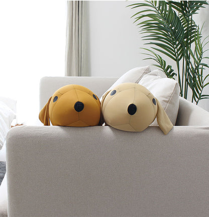 MOGU(R) おすわりラブラ MOGU モグ パウダービーズ へたりにくい クッション ビーズクッション ラブラドールレトリバー 犬 子供用 クッション 抱き枕 かわいい ぬいぐるみ 子供 ふんわり もちもち(代引不可)