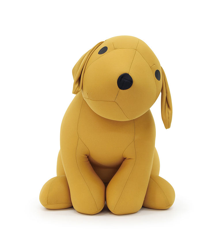 MOGU(R) おすわりラブラ MOGU モグ パウダービーズ へたりにくい クッション ビーズクッション ラブラドールレトリバー 犬 子供用 クッション 抱き枕 かわいい ぬいぐるみ 子供 ふんわり もちもち(代引不可)