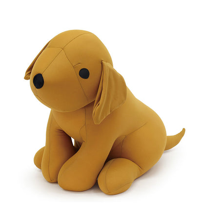 MOGU(R) おすわりラブラ MOGU モグ パウダービーズ へたりにくい クッション ビーズクッション ラブラドールレトリバー 犬 子供用 クッション 抱き枕 かわいい ぬいぐるみ 子供 ふんわり もちもち(代引不可)