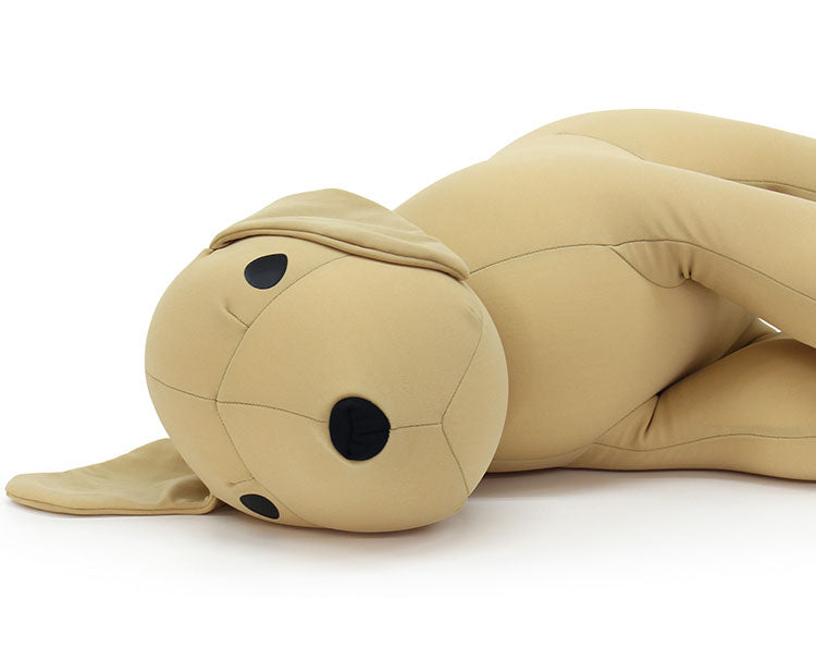 MOGU(R) おすわりラブラ MOGU モグ パウダービーズ へたりにくい クッション ビーズクッション ラブラドールレトリバー 犬 子供用 クッション 抱き枕 かわいい ぬいぐるみ 子供 ふんわり もちもち(代引不可)