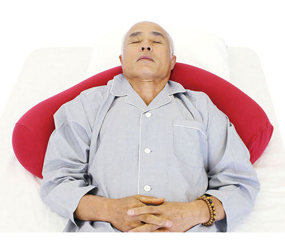 ロングポムポムクッション 専用替カバー 日本製 MOGU モグ パウダービーズ クッションカバー 抱き枕カバー 体圧分散 体位変換 いびき対策 肩こり 首こり 横寝 横向き 介護 妊婦 妊娠 マタニティ(代引不可)