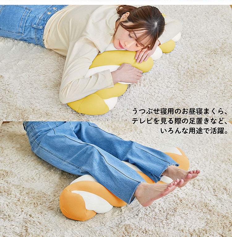 ツイストマシュマロ ロング MOGU 抱き枕 クッション モグ パウダービーズ へたりにくい ビーズクッション クッション マシュマロ ふわふわ ふわもち 背当て 腰当て 背もたれ 子ども キッズ お祝い(代引不可)