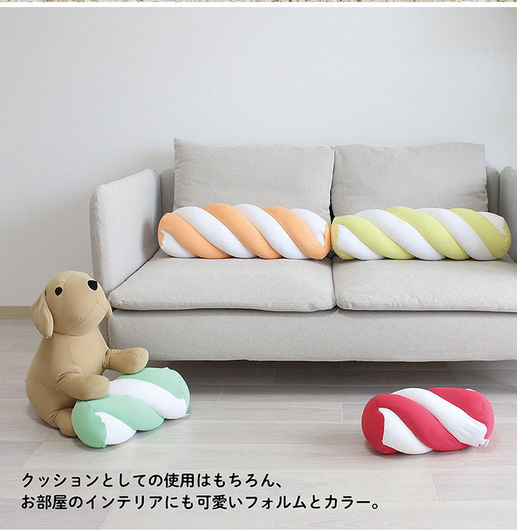 ツイストマシュマロ MOGU 抱き枕 クッション モグ パウダービーズ へたりにくい ビーズクッション クッション マシュマロ ふわふわ ふわもち 背当て 腰当て 背もたれ 子ども 子供 キッズ お祝い(代引不可)