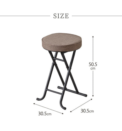 2脚セット 完成品 組み立て不要 チェア 折りたたみ バースツール スツール シンプル スタッキング 椅子 収納 コンパクト(代引不可)