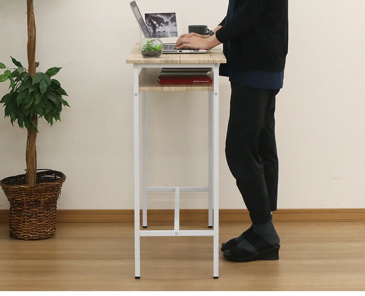 カウンターテーブル スツール 2点セット 幅100×奥行き40cm カウンター ハイテーブル カウンターデスク カウンターチェア パソコンデスク テレワーク 在宅勤務 ハイスツール カフェスツール(代引不可)