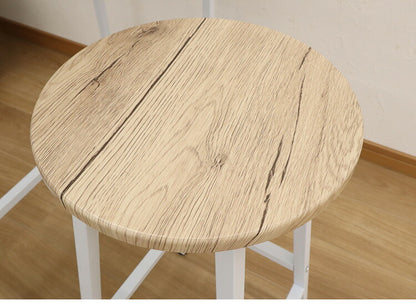 カウンターチェア カウンタースツール 高さ60cm 円形 丸 スツール 椅子 アイアン ハイスツール カフェスツール バースツール テレワーク 在宅勤務(代引不可)