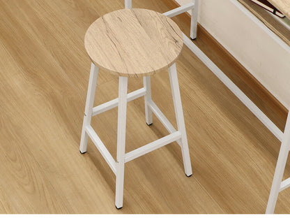 カウンターチェア カウンタースツール 高さ60cm 円形 丸 スツール 椅子 アイアン ハイスツール カフェスツール バースツール テレワーク 在宅勤務(代引不可)