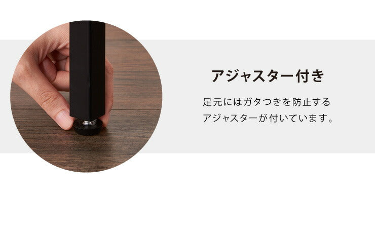 ヴィンテージ デスク 幅80 奥行き50 PCデスク 作業机 机 アンティーク 茶 ブラウン ヴィンテージ おしゃれ 北欧 在宅 スチール I字 収納(代引不可)