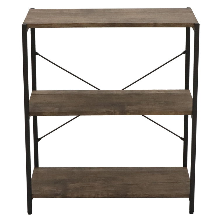 オープンラック 3段 幅60cm バルネ ヴィンテージ調 ラック スチールラック 3段ラック 三段ラック 収納棚 フリーラック シェルフ マガジンラック アイアンシェルフ(代引不可)