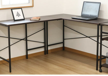 デスク 幅100cm コーナーデスクになるデスクシリーズ 奥行き45cm 机 在宅ワーク 在宅勤務 テレワーク パソコンデスク シンプルデスク ワークデスク 書斎机 書斎デスク(代引不可)