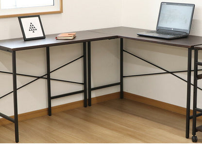 デスク 幅125cm コーナーデスクになるデスクシリーズ 奥行き45cm 机 在宅ワーク 在宅勤務 テレワーク パソコンデスク シンプルデスク ワークデスク 書斎机 書斎デスク(代引不可)