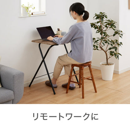 折畳テーブル Lサイズ 幅60cm 高さ71.5cm 折りたたみテーブル デスク 机 サイドテーブル 折りたたみデスク フォールディングテーブル 折りたたみ式 テーブル 簡易 コンパクト 折りたたみ(代引不可)