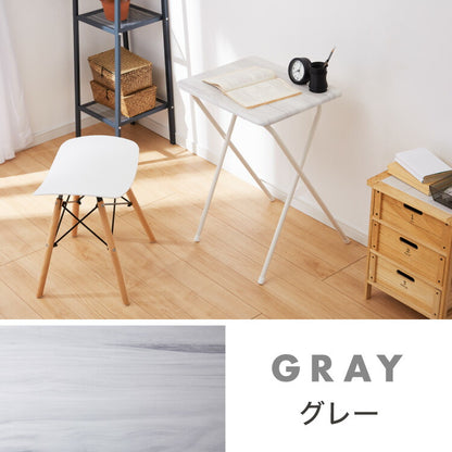 折畳テーブル Mサイズ 幅50cm 高さ71.5cm 折りたたみテーブル デスク 机 サイドテーブル 折りたたみデスク フォールディングテーブル 折りたたみ式 テーブル 簡易 コンパクト 折りたたみ(代引不可)
