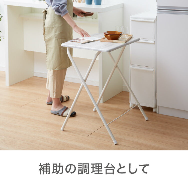 折畳テーブル・チェアセット 幅60cm 折りたたみテーブル 折りたたみチェア デスク&チェアセット デスクセット チェア イス 椅子 机 サイドテーブル 折りたたみデスク 折りたたみ式 テーブル(代引不可)