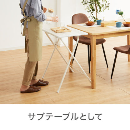 折畳テーブル・チェアセット 幅60cm 折りたたみテーブル 折りたたみチェア デスク&チェアセット デスクセット チェア イス 椅子 机 サイドテーブル 折りたたみデスク 折りたたみ式 テーブル(代引不可)