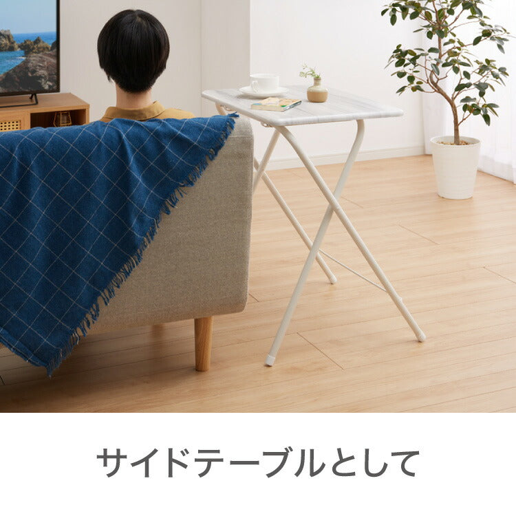 折畳テーブル・チェアセット 幅60cm 折りたたみテーブル 折りたたみチェア デスク&チェアセット デスクセット チェア イス 椅子 机 サイドテーブル 折りたたみデスク 折りたたみ式 テーブル(代引不可)