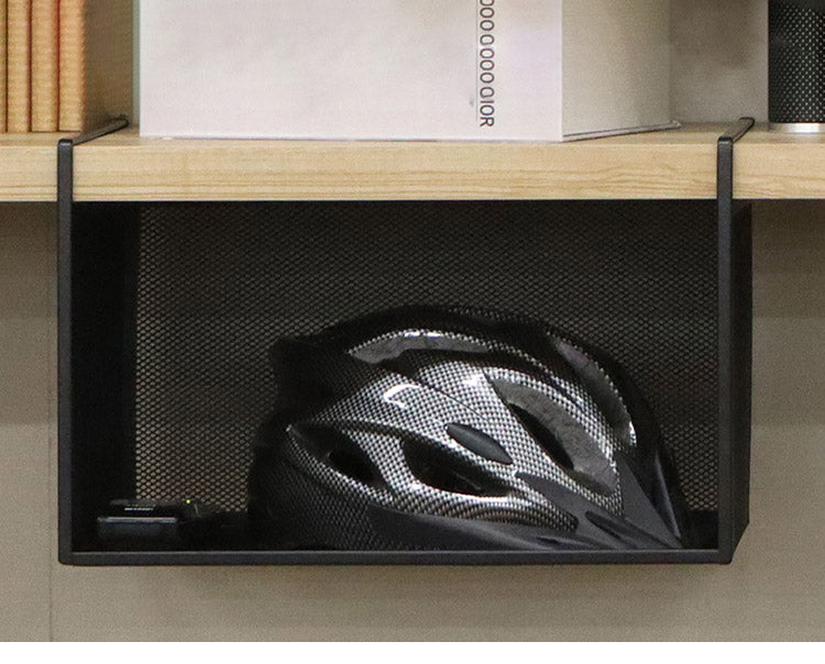 吊り式バスケット2個セット 幅38 奥行26.5 高さ24 吊り式バスケット 2個セット シンプル 組立不要 工具不要 スチール 粉体塗装 メッシュ ホワイト ブラック 完成品(代引不可)