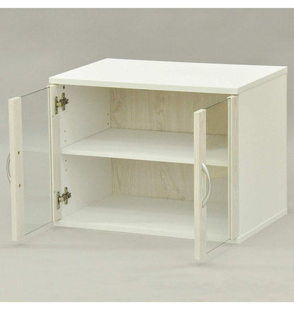 カップボード ミニ 幅60 食器棚 ガラス 収納 高さ45 アンティーク おしゃれ 木目調 コンパクト スリム 食器 キッチン 北欧 キッチンボード(代引不可)