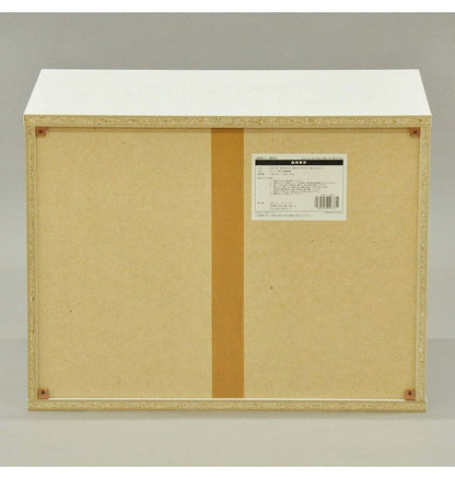 カップボード ミニ 幅60 食器棚 ガラス 収納 高さ45 アンティーク おしゃれ 木目調 コンパクト スリム 食器 キッチン 北欧 キッチンボード(代引不可)