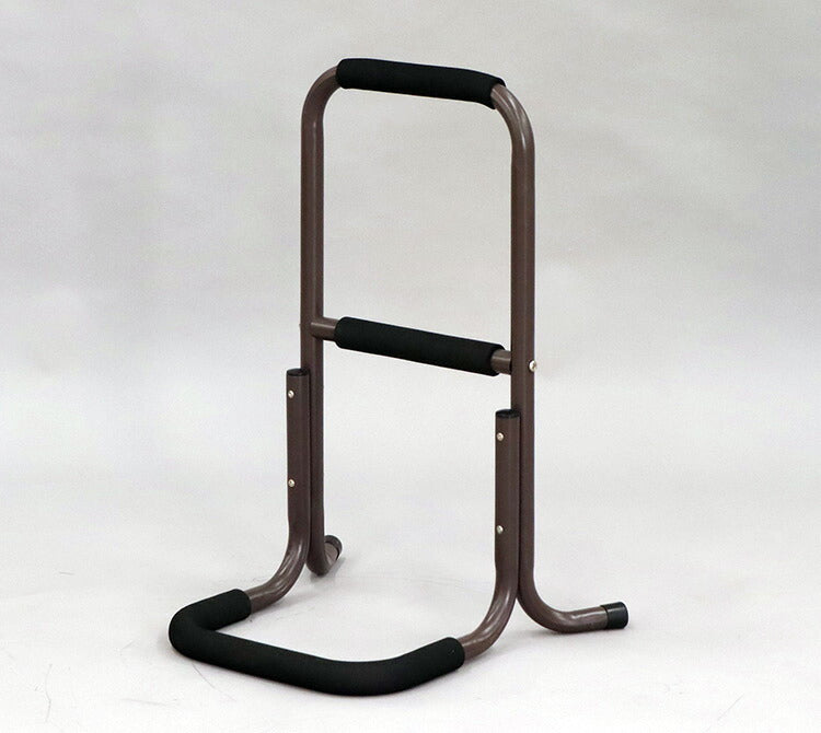 サポートスタンド ロー 手すり 立ち上がり 玄関 高さ60 コンパクト スタンド 高齢者 設置 手すりスタンド 立ち上げ おしゃれ スリム(代引不可)