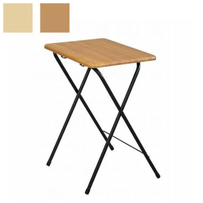 ワンタッチテーブル 中 幅50cm 奥行き40cm 高さ70cm テーブル 折りたたみテーブル 机 折りたたみ机 シンプル 木目 ヴィンテージ(代引不可)