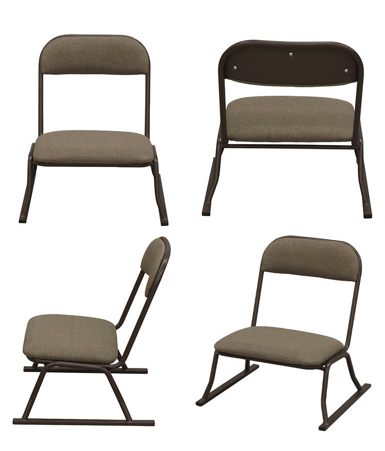 完成品 楽座椅子 ロータイプ ローチェア チェア ミーティングチェア 会議室 肘無し アームなし 和室 イス 椅子 ハイバック 集会 和風 パイプチェア おしゃれ 北欧 スタッキングチェア(代引不可)