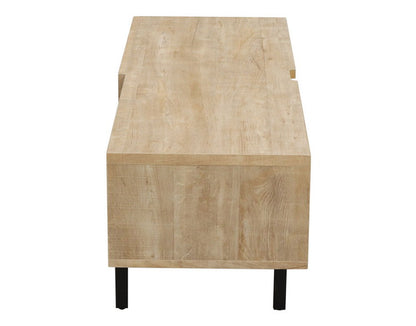 テレビ台 スチールレッグ 幅117.2 ローボード 脚付き 北欧 収納 おしゃれ 木製 背面収納 ケーブル収納 新生活 TV台 リビング テレビラック パソコン台 オーディオラック(代引不可)