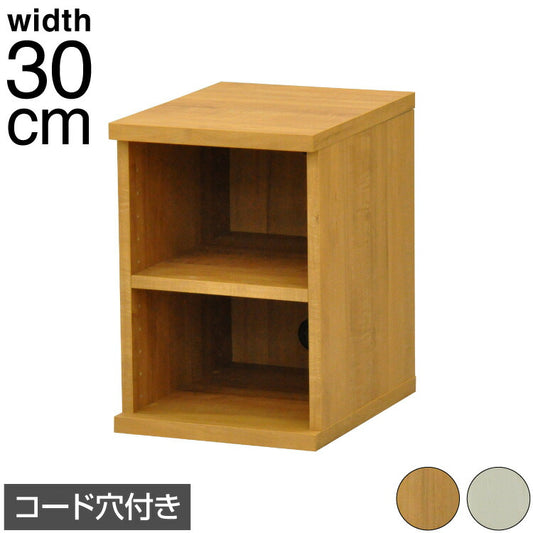 収納棚 セレクトシリーズ 約幅30×奥行き40×高さ43.5cm コード穴付き 収納棚 収納ボックス 本棚 コミック 横置き 収納 コミックラック(代引不可)