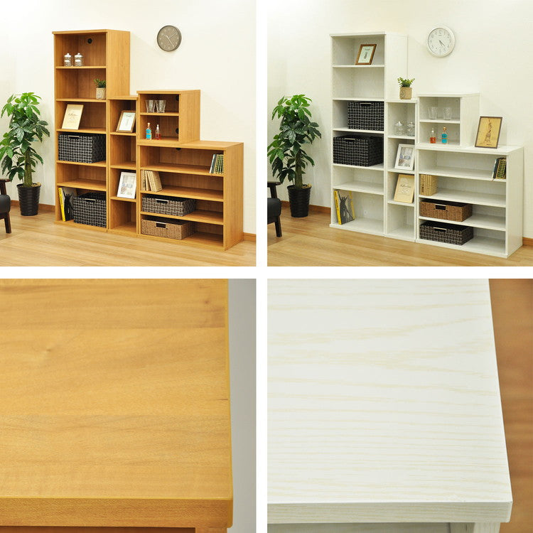 収納棚 セレクトシリーズ 約幅79×奥行き40×高さ43.5cm コード穴付き 収納棚 収納ボックス 本棚 コミック 横置き 収納 コミックラック(代引不可)