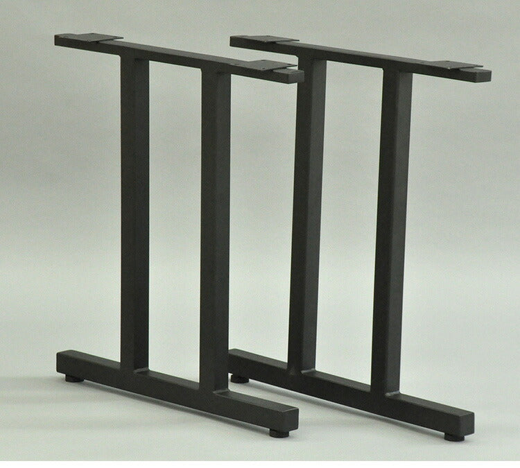 DIYテーブル 金属脚 II型タイプ 幅63cm×高さ67cm 2本組 テーブルキッツ テーブル 天板 組立 組み合わせ自由 シンプル おしゃれ DIY(代引不可)