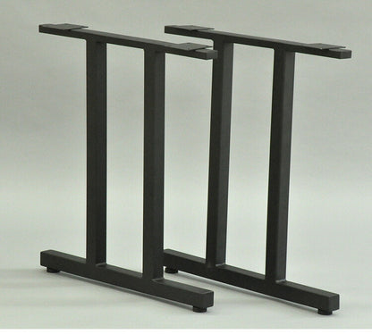 DIYテーブル 金属脚 II型タイプ 幅63cm×高さ67cm 2本組 テーブルキッツ テーブル 天板 組立 組み合わせ自由 シンプル おしゃれ DIY(代引不可)