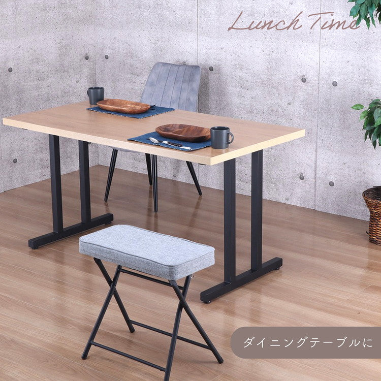 テーブル 脚 パーツ DIY ブラック マット 幅63cm 高さ69.5cm 2本セット 鉄脚 アイアン脚 スチール アジャスター スチール脚 付け替え脚 テーブル用部品 リビング ダイニング 組立簡単 TBK-2N(代引不可)