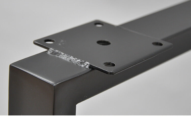 DIYテーブル 金属角枠脚 ミドルタイプ 幅43cm×高さ47cm 2本組 テーブルキッツ テーブル 天板 組立 組み合わせ自由 シンプル おしゃれ DIY(代引不可)