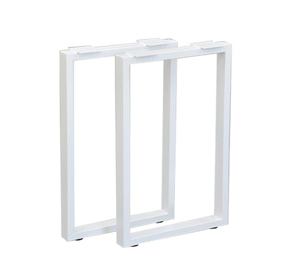 DIYテーブル 金属角枠脚 ハイタイプ 幅43cm 高さ67cm 2本組 テーブルキッツ テーブル 天板 組立 組み合わせ自由 カフェテーブル(代引不可)