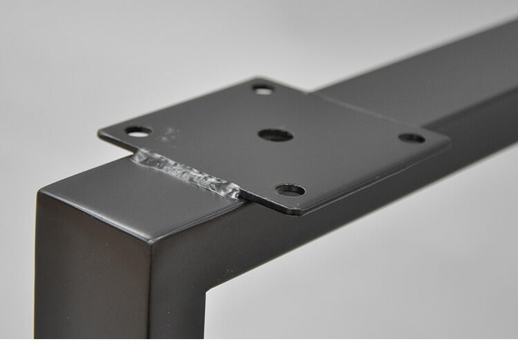 DIYテーブル 金属角枠脚 ミドルタイプ 幅63cm×高さ47cm 2本組 テーブルキッツ テーブル 天板 組立 組み合わせ自由 シンプル おしゃれ DIY(代引不可)