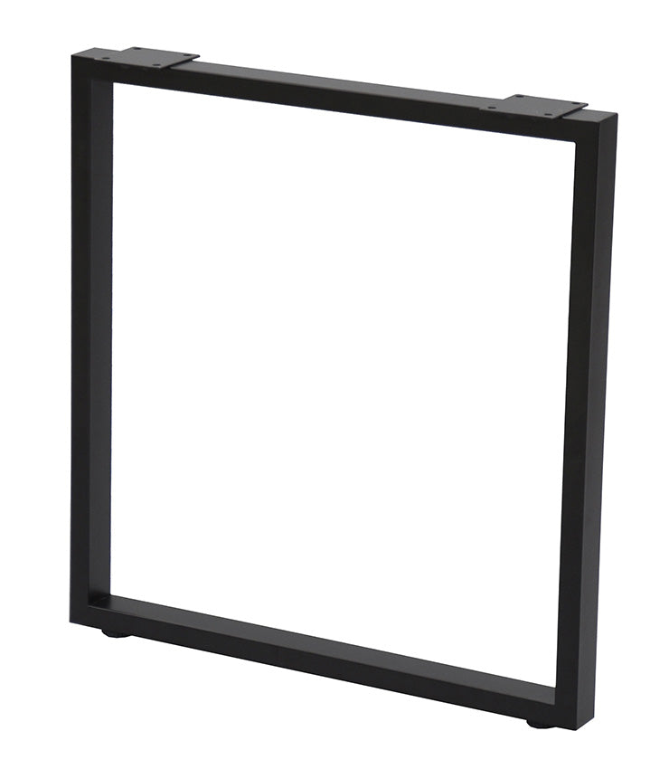 DIYテーブル 金属角枠脚 幅63cm 高さ67cm ハイタイプ 2本組 テーブルキッツ テーブル 天板 組立 組み合わせ自由 カフェテーブル(代引不可)