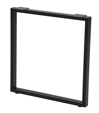 DIYテーブル 金属角枠脚 幅63cm 高さ67cm ハイタイプ 2本組 テーブルキッツ テーブル 天板 組立 組み合わせ自由 カフェテーブル(代引不可)