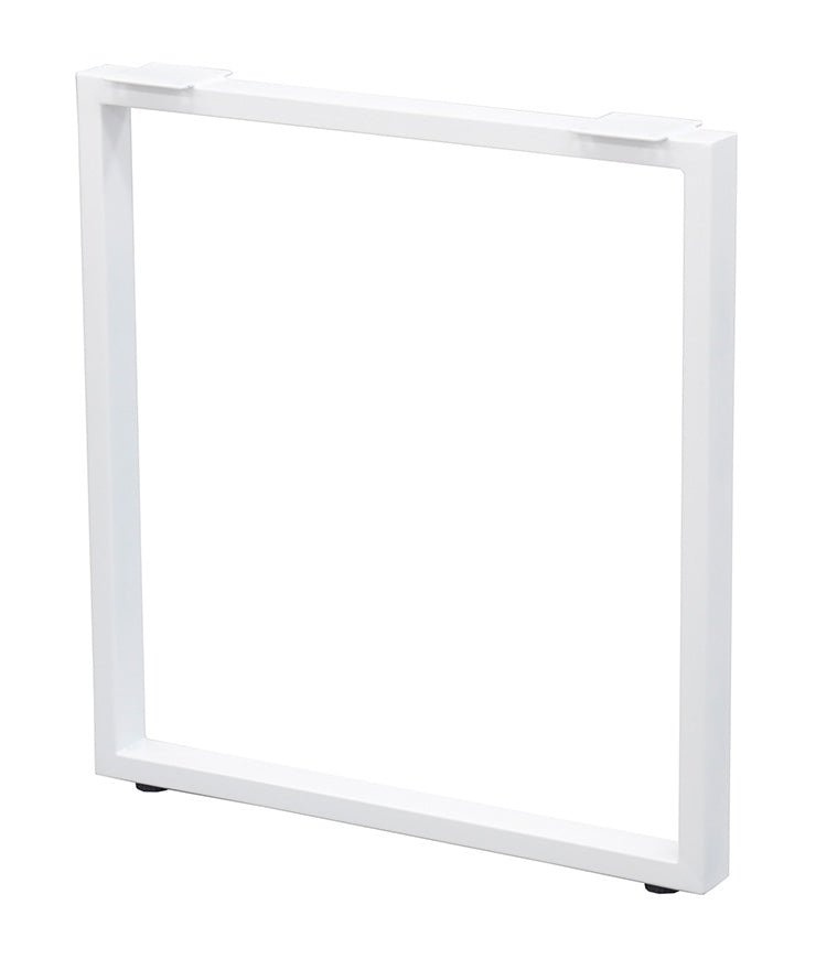 DIYテーブル 金属角枠脚 幅63cm 高さ67cm ハイタイプ 2本組 テーブルキッツ テーブル 天板 組立 組み合わせ自由 カフェテーブル(代引不可)