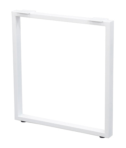 DIYテーブル 金属角枠脚 幅63cm 高さ67cm ハイタイプ 2本組 テーブルキッツ テーブル 天板 組立 組み合わせ自由 カフェテーブル(代引不可)